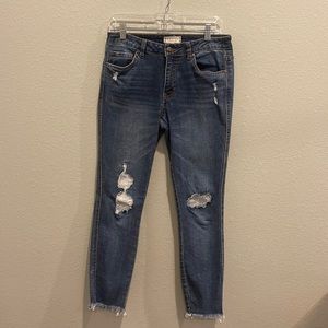 Harper Heritage mid rise skinny jeans